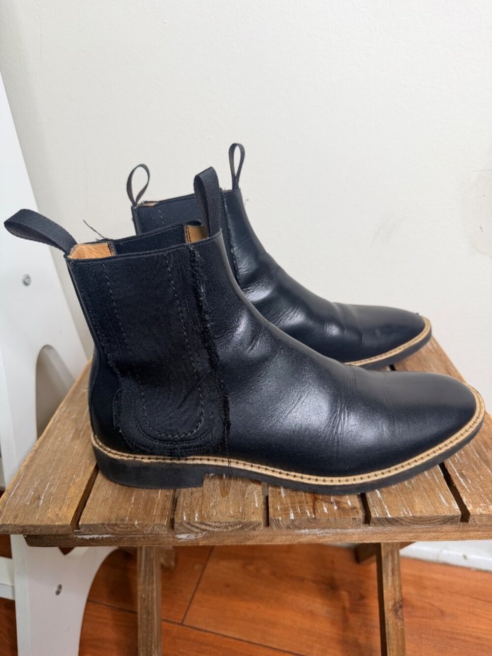 Maison Martin Margiela Line 22 Men’s Leather Boots Shoes